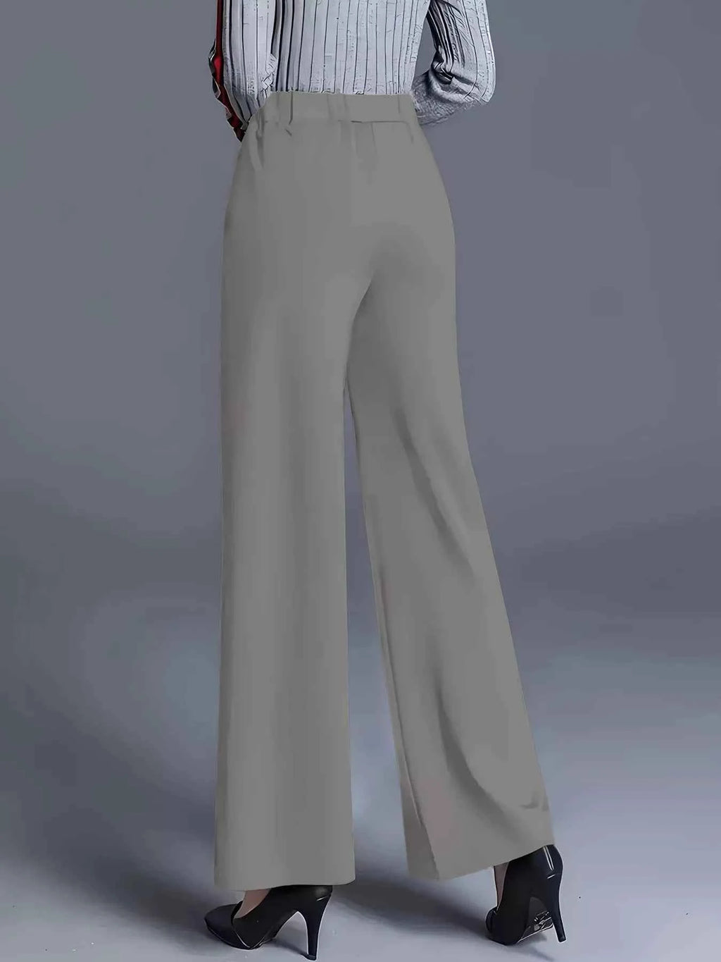 High-Waisted Wide Leg Pants