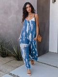V-Neck Spaghetti Strap Jumpsuit.