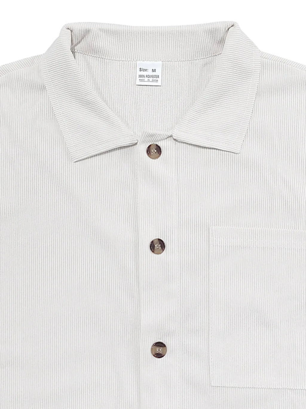 Button Up Top and Shorts Set Plus Size.