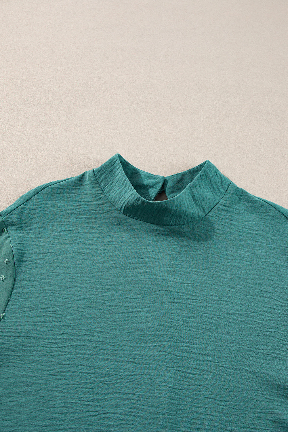 Skobeloff Swiss Dot Balloon Sleeve Loose Blouse Dear-Lover Dropshipping