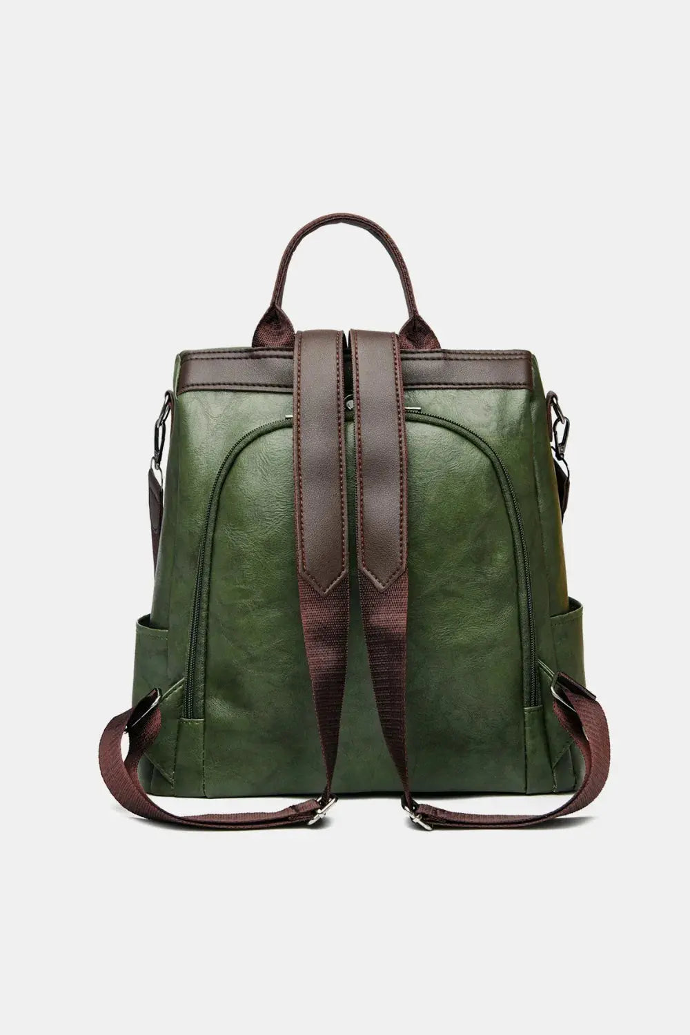 PU Leather Backpack Bag.