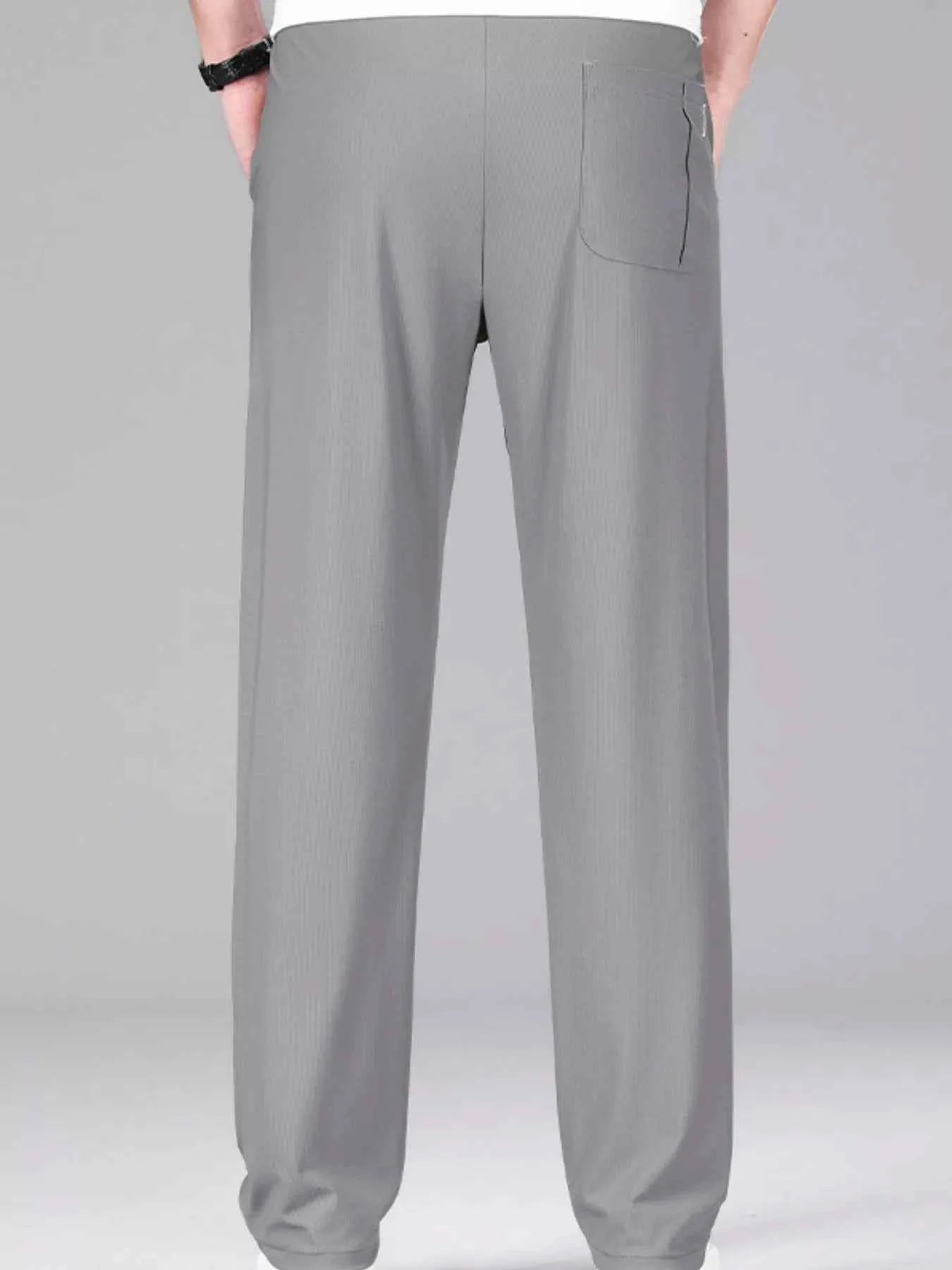 Men's Plus Size Casual Drawstring Pants