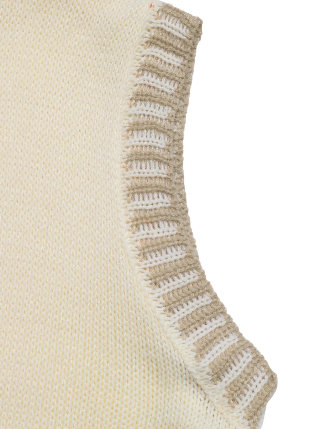 Button Up V-Neck Sweater Vest.