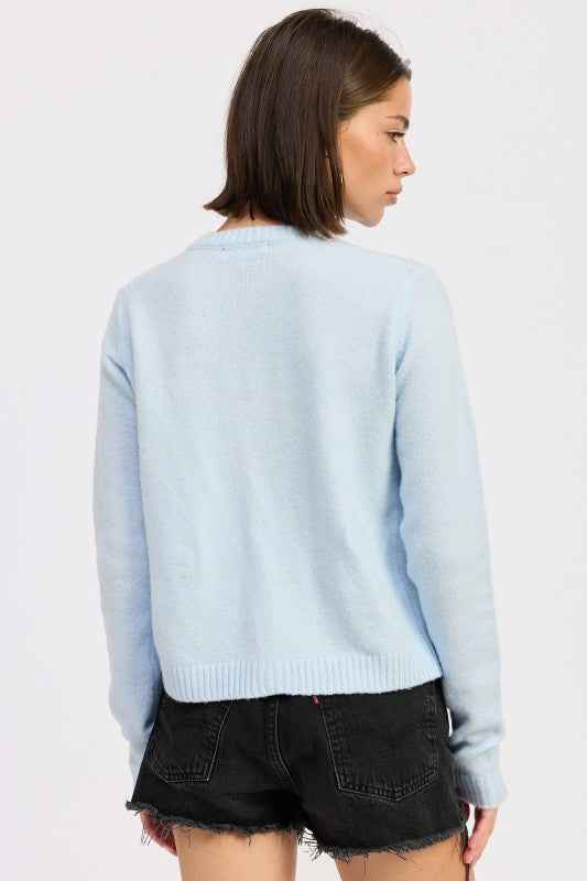 FITTED BUTTON UP CARDIGAN