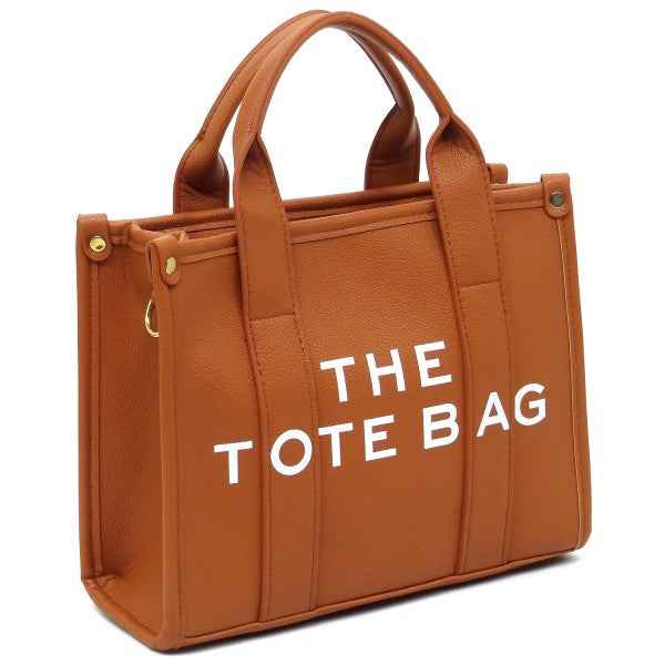 THE TOTE BAG Small Tote Satchel