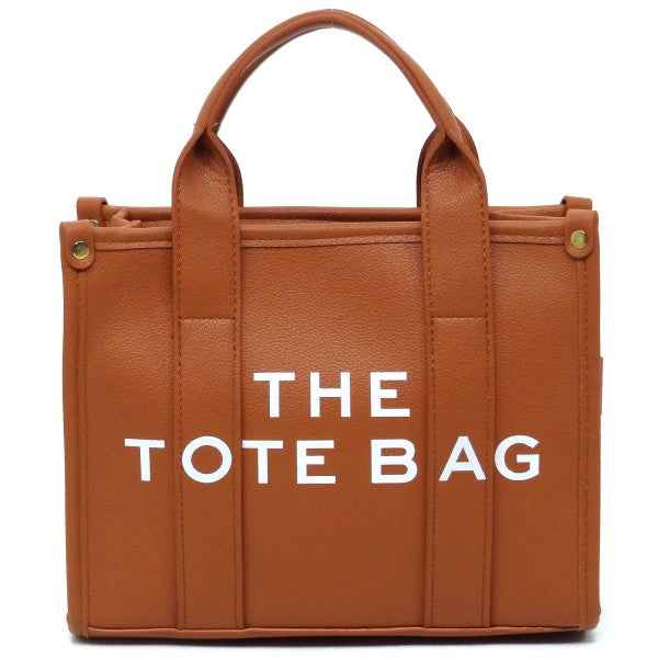 THE TOTE BAG Small Tote Satchel