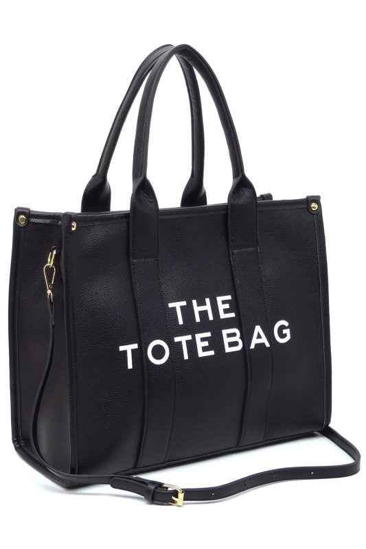 THE TOTE BAG Large Tote Satchel