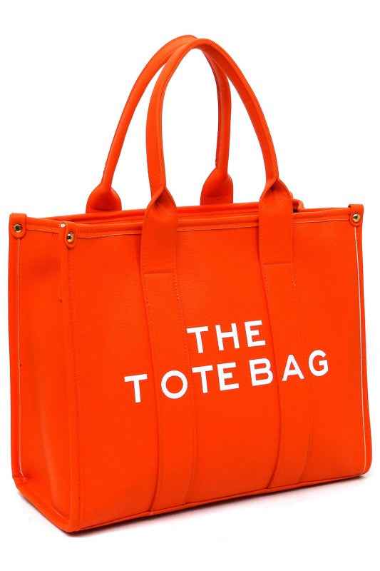 THE TOTE BAG Large Tote Satchel