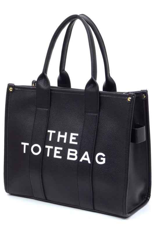 THE TOTE BAG Large Tote Satchel