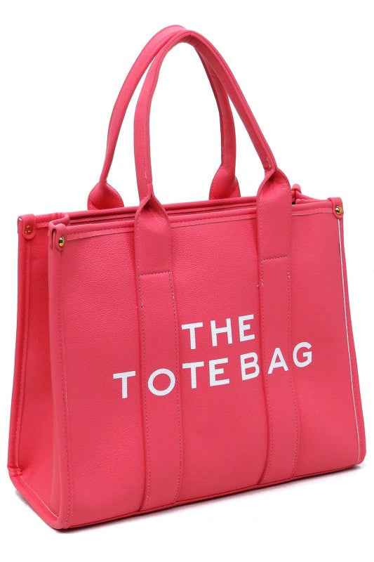 THE TOTE BAG Large Tote Satchel