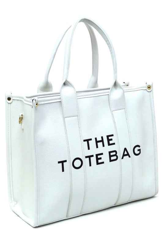 THE TOTE BAG Large Tote Satchel