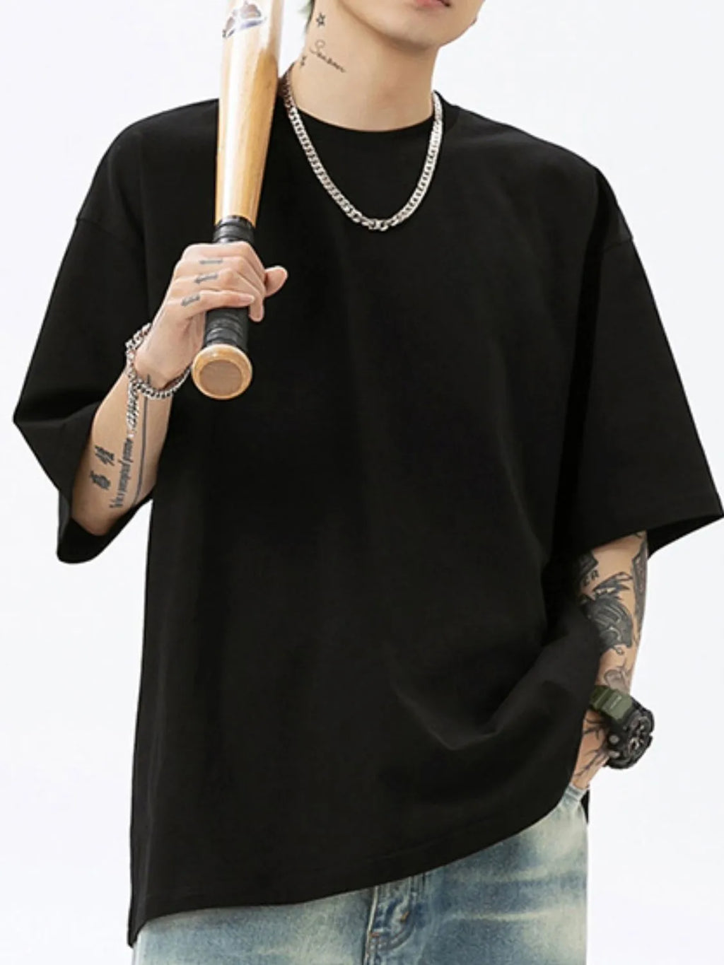 Round Neck Half Sleeve T-Shirt for men.