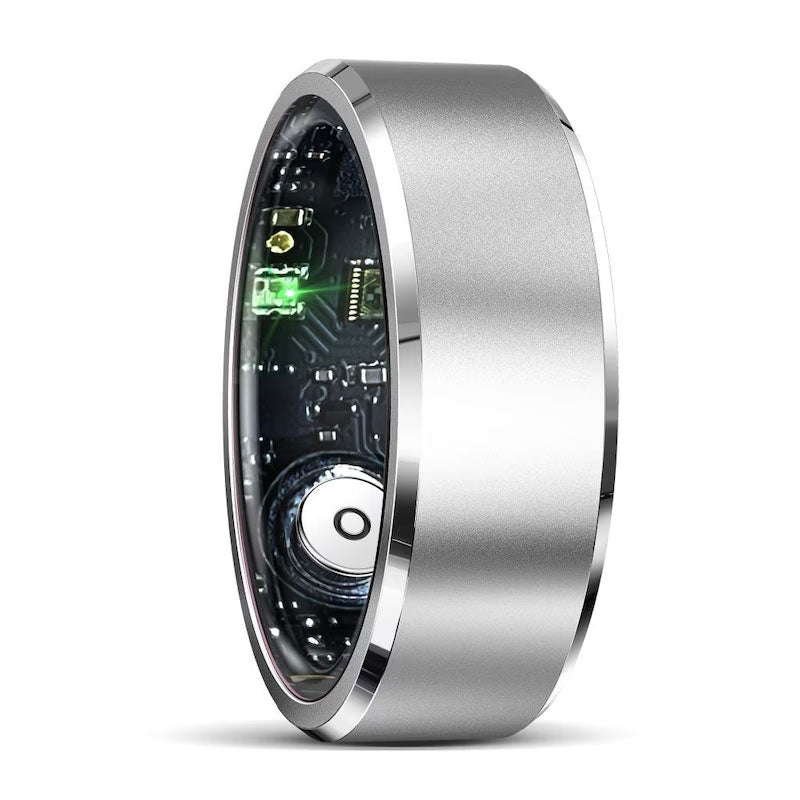 New Smart Ring for Men & Women. Tracks Heart Rate, Blood Oxygen, Sleep. 5ATM Waterproof Fitness Tracker
