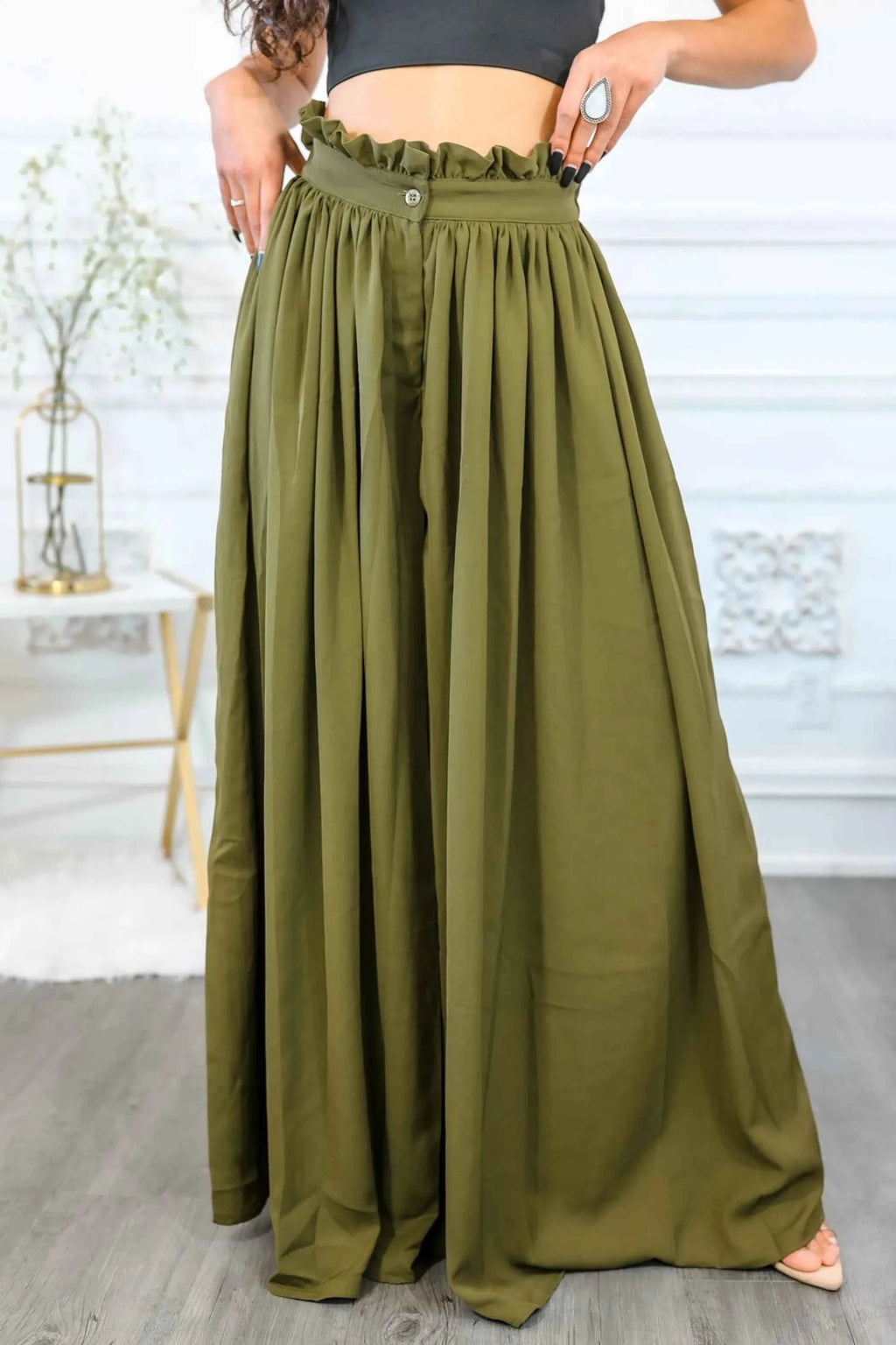 Palazzo Ruffle Dream Pants