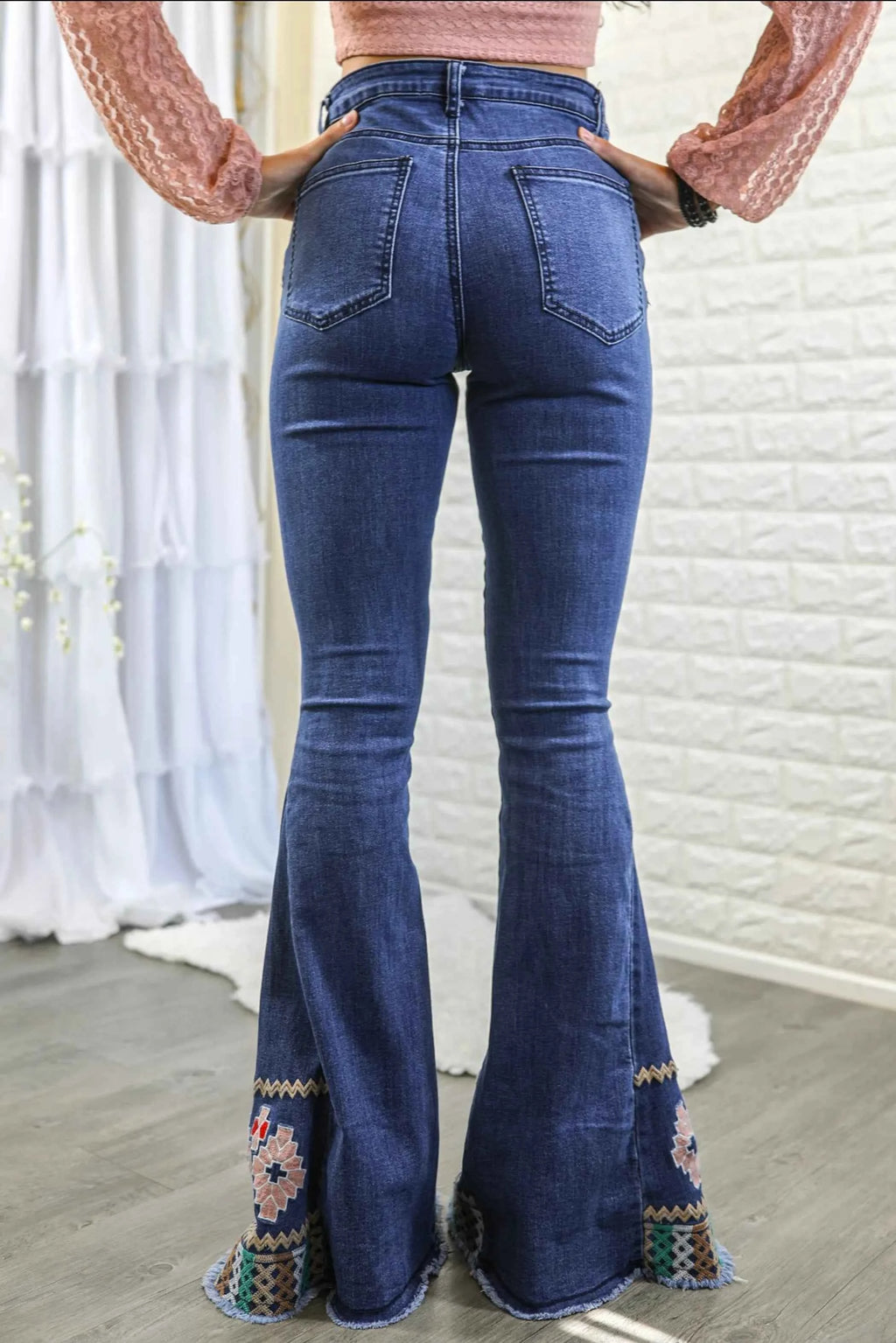 Flare it Up Bohemian Style Bell Bottom jeans.