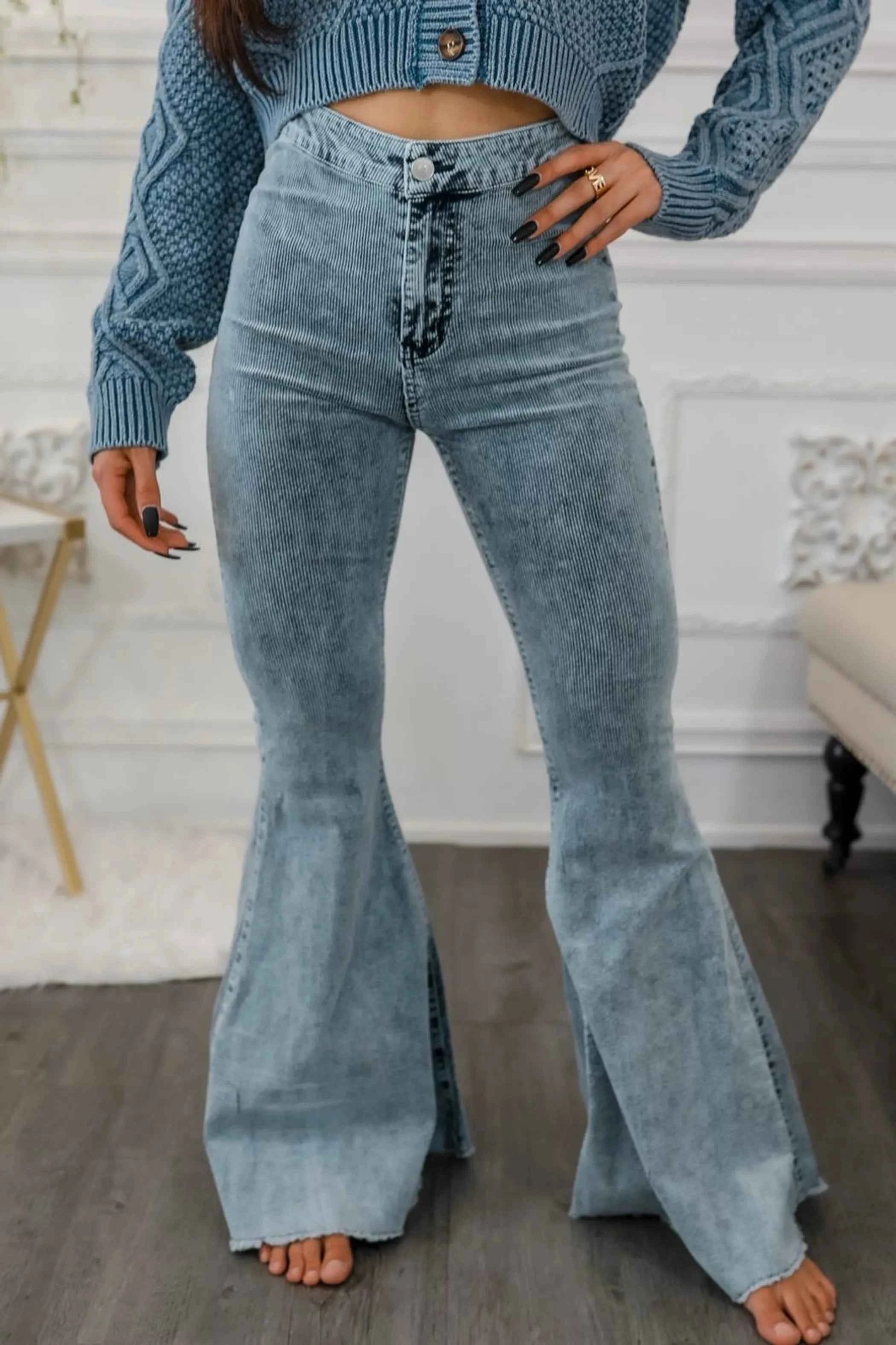 Flare Game Corduroy Bell Bottoms