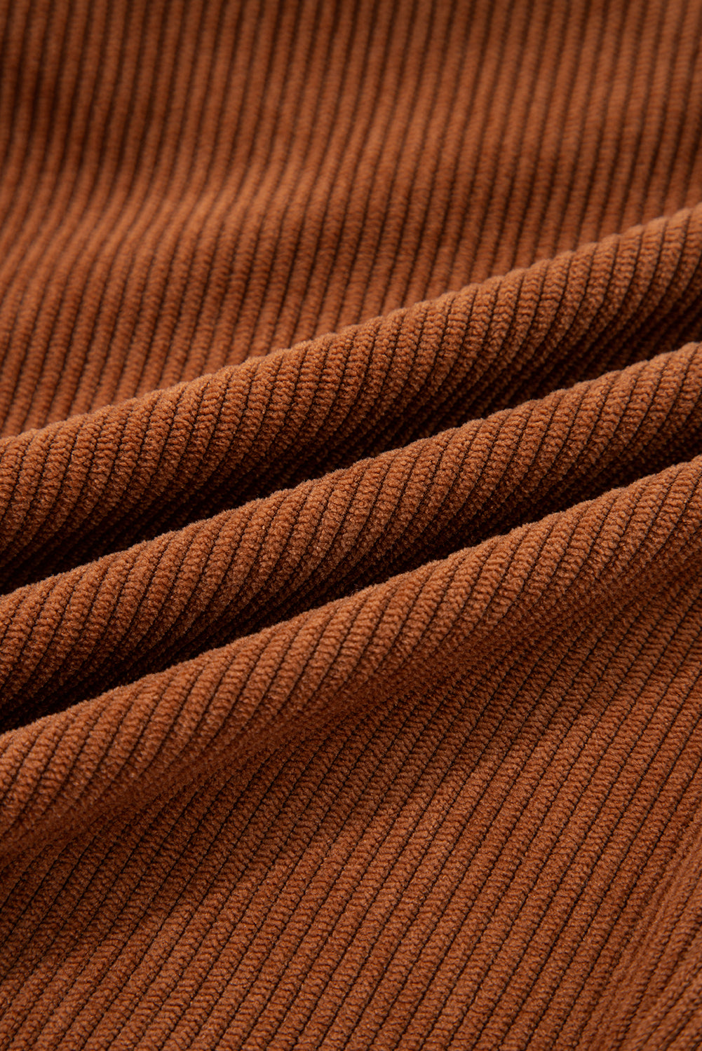 Chestnut Drawstring Elastic Waist Casual Corduroy Pants Dear-Lover Dropshipping