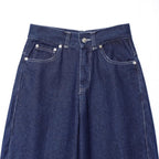 Fashionable and minimalist denim casual pants for women eprolo