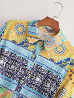 Woman Dress New Fashion Print Boho Elegant Dresses For Women Vintage With Belt Casual Female Party Dresses eprolo