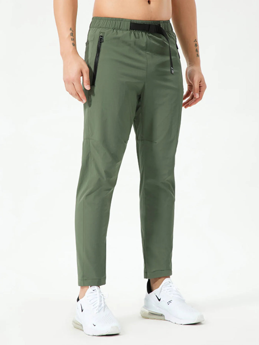 Men's Plus Size Elastic Waist Pants.