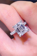 5 Carat Moissanite 925 Sterling Silver Ring.