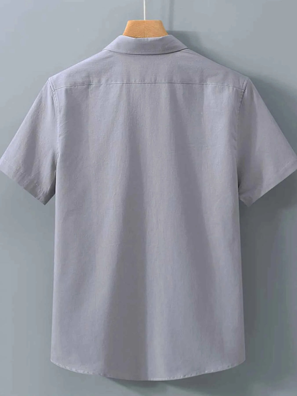 Men's Plus Size Short Sleeve Casual Shirt.