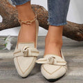 Point Toe Mesh Flat Slip-Ons