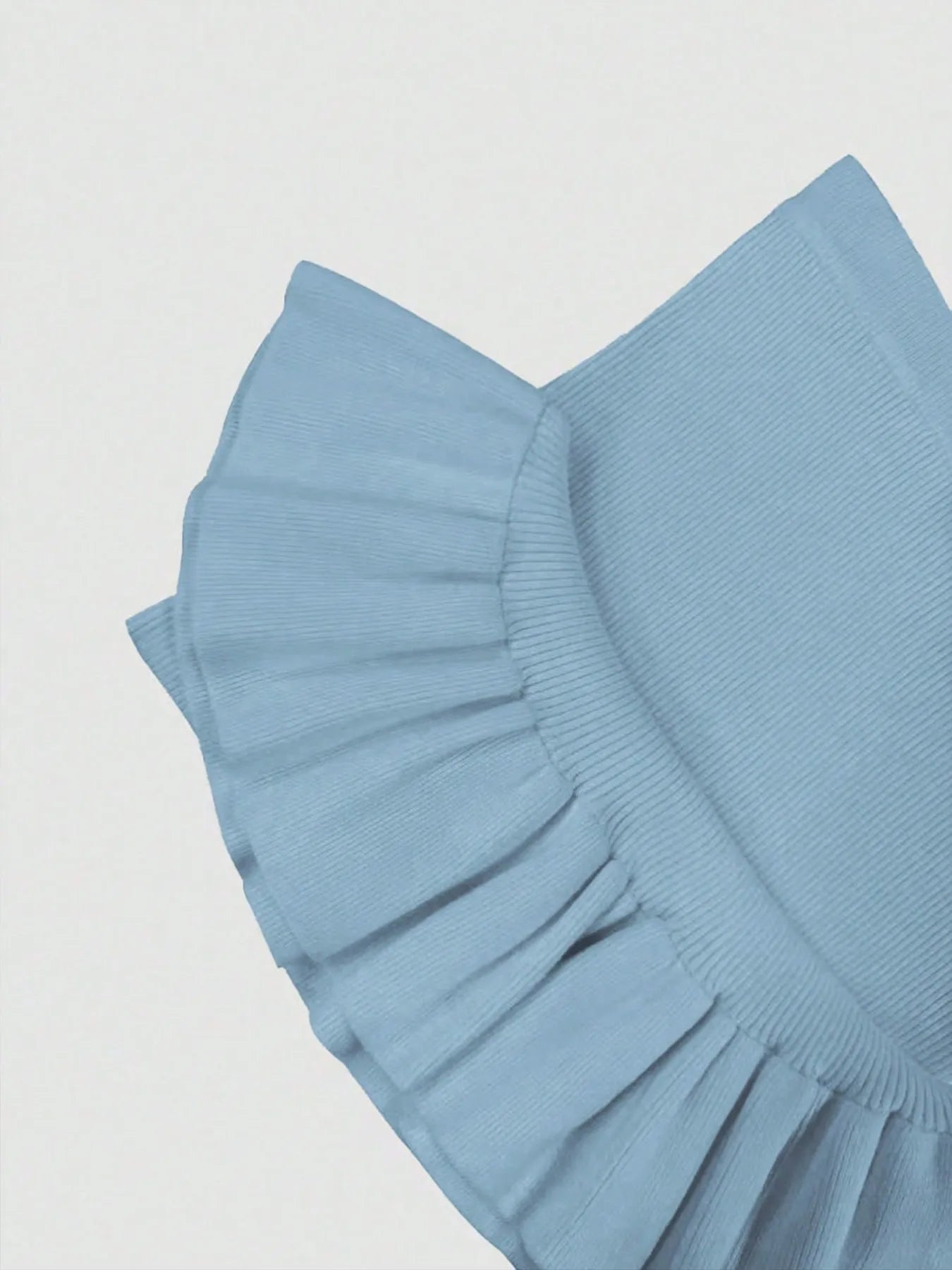 Mermaid Dress with Ruffle Hem.