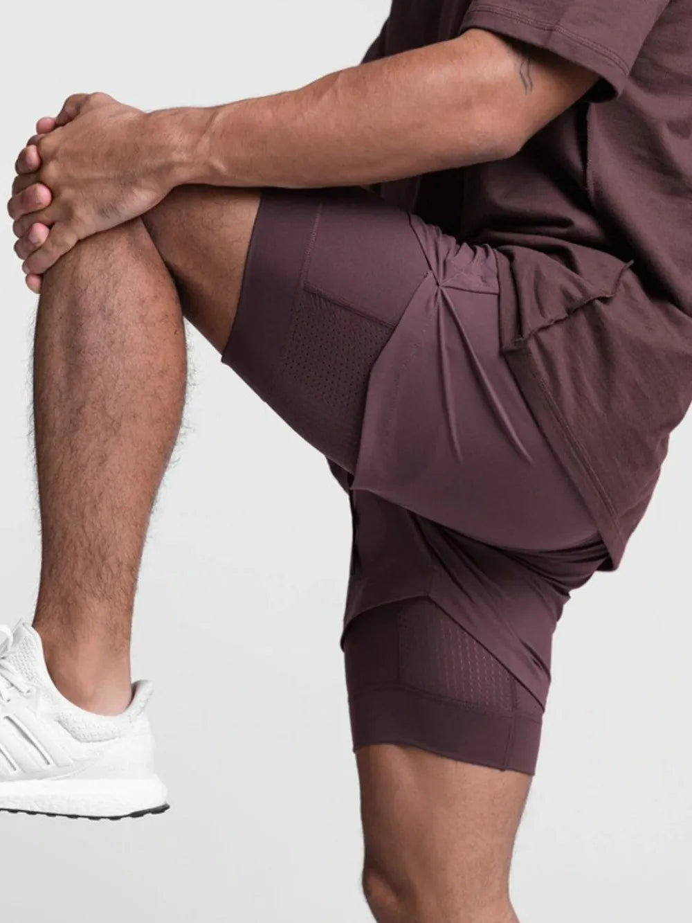 Men's Drawstring Active Shorts.
