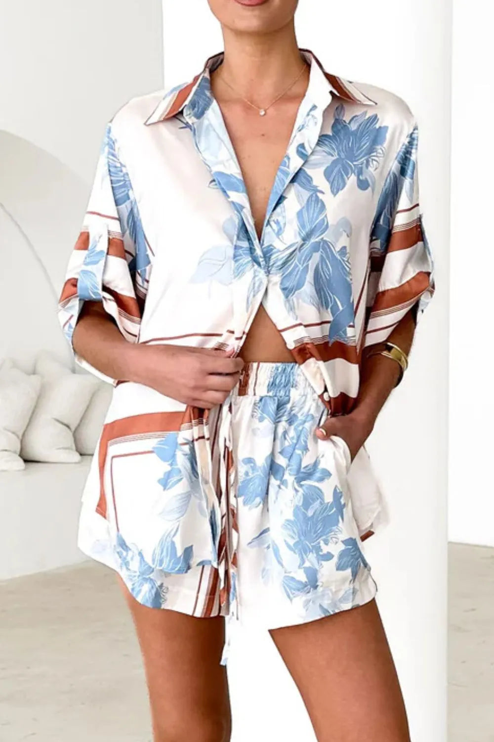 WOMEN Top and Shorts Set - CHIC TB