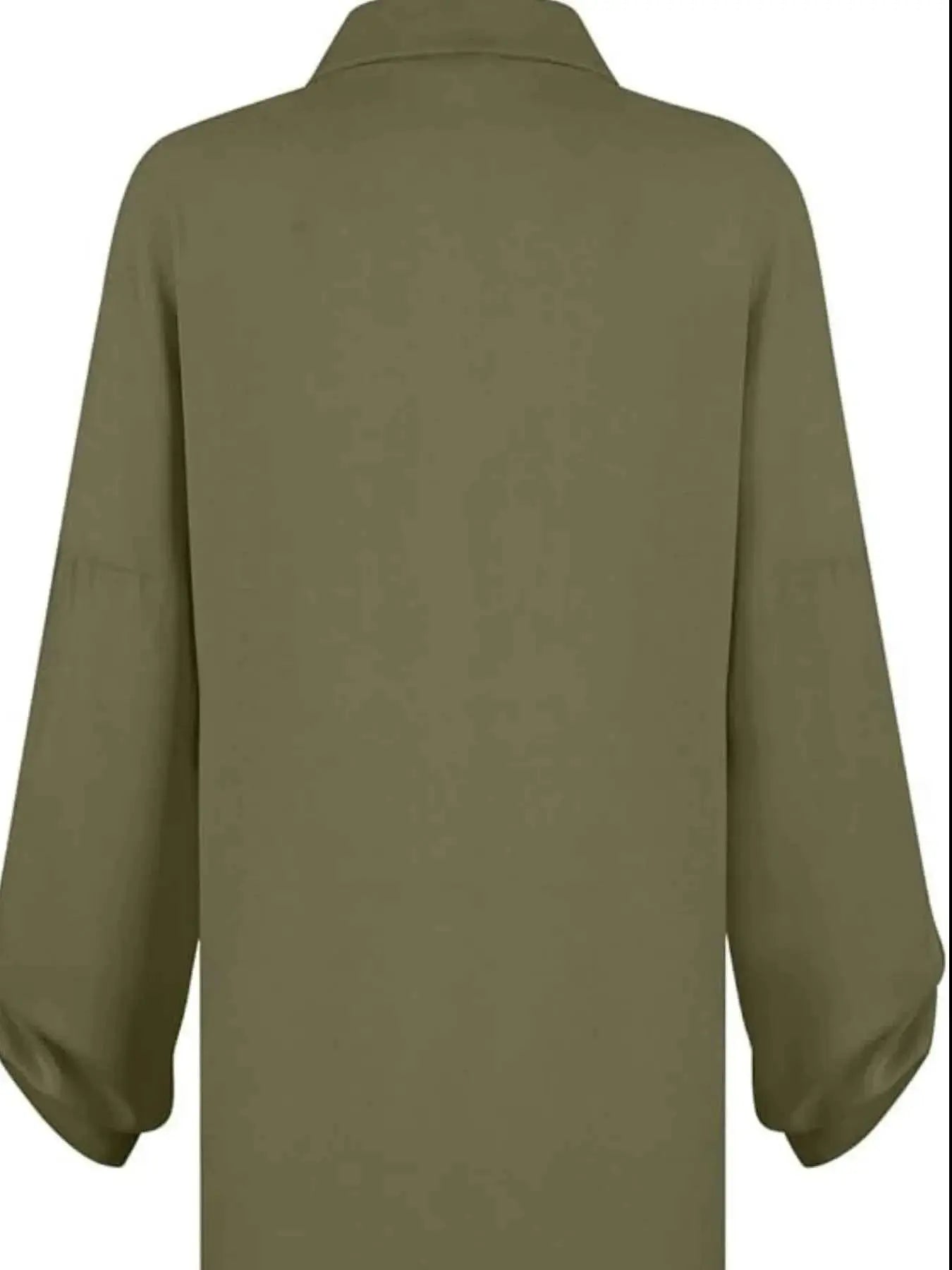 Button Down Long Sleeve Shirt Dress.