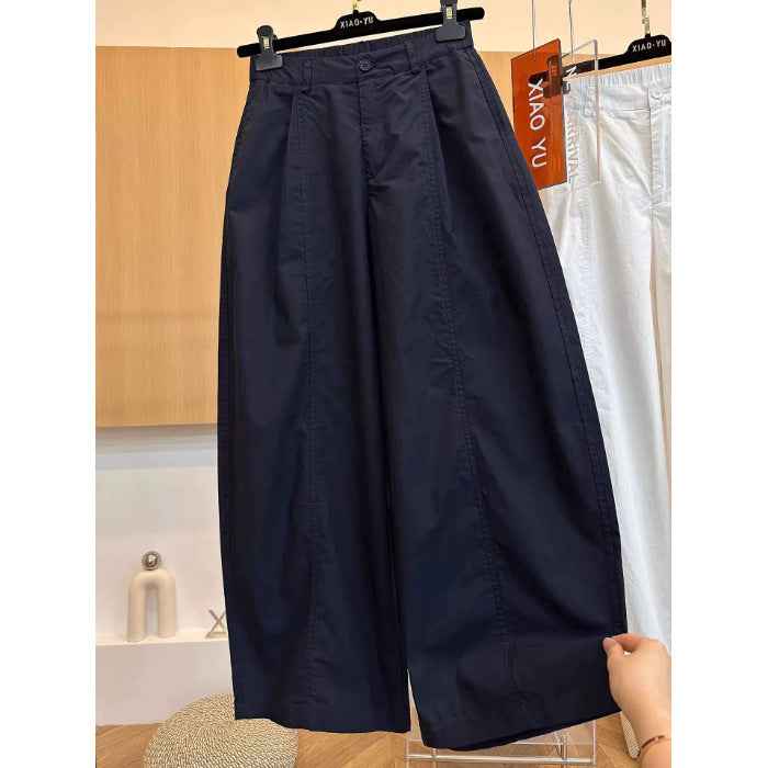 Versatile Preppy-style Ankle-length Casual Pants With An Easygoing Vibe