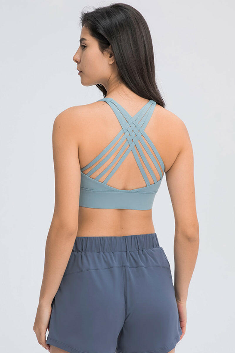 Millennia Eight Strap Sports Bra.