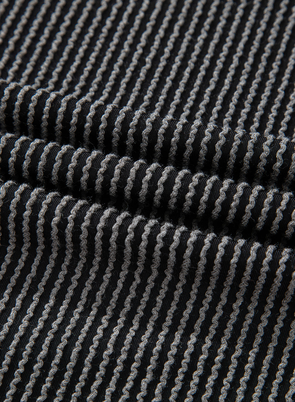 Dark Grey Corded Lantern Sleeve Top High Waist Ruffled Mini Skirt Set Dear-Lover Dropshipping