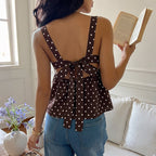 Wave point camisole vest for women eprolo