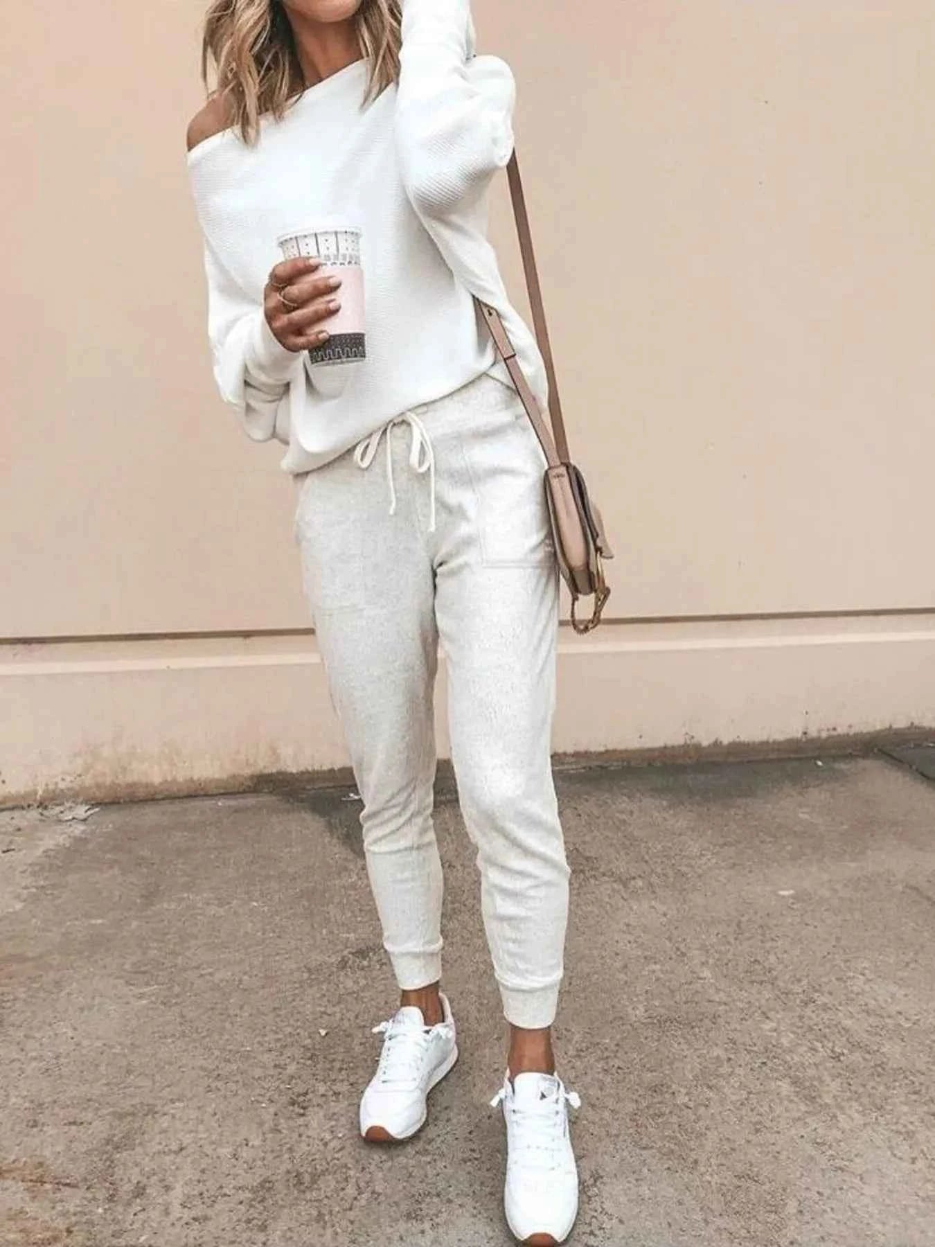 Full Size One-Shoulder Ribbed Sweater Plus Size.