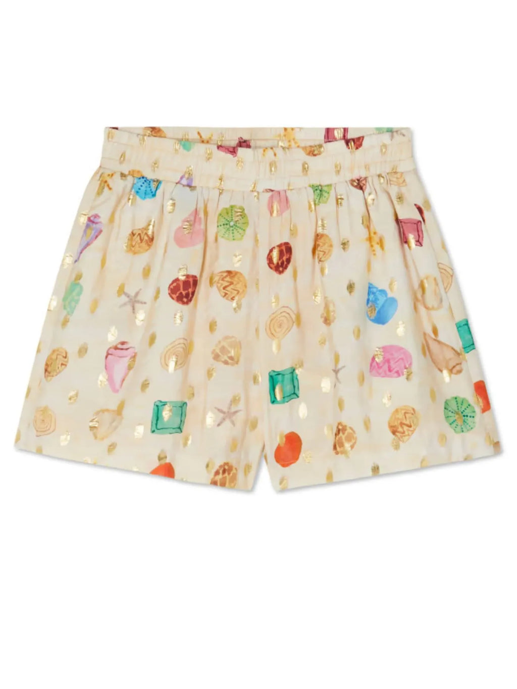 Colorful Print Shirt and Shorts Matching Set.