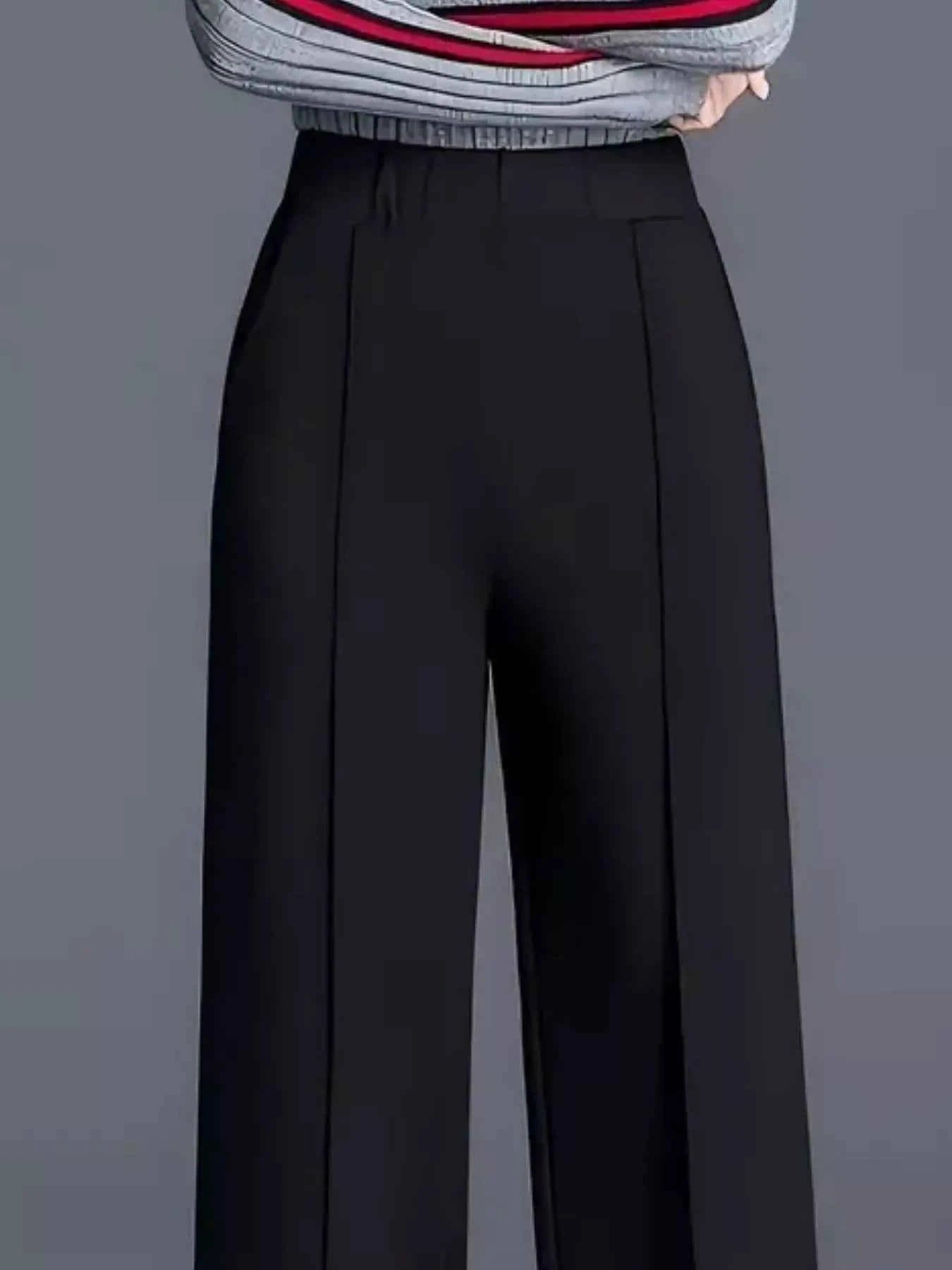 Wide Leg High Waist Pants