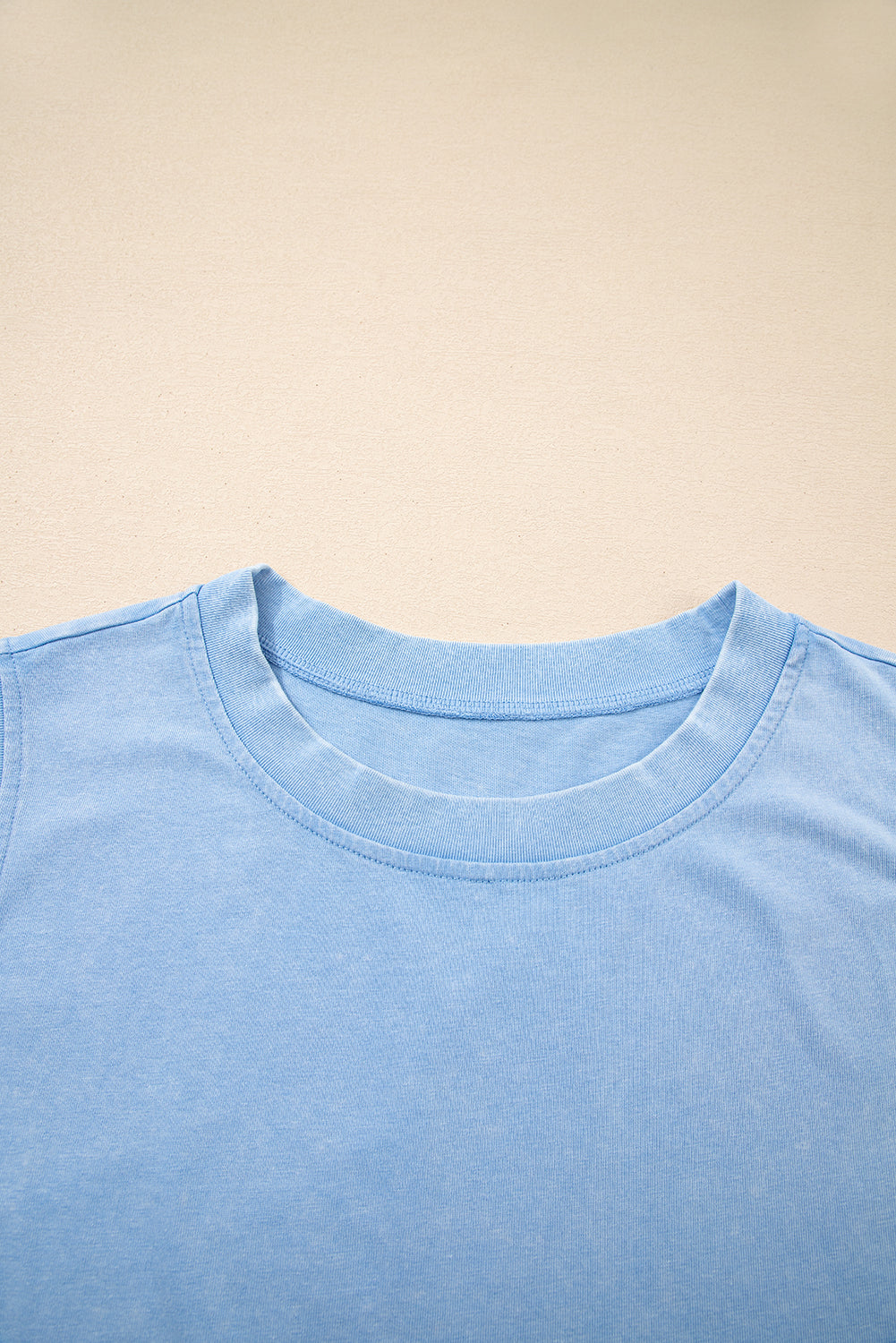 Myosotis 2 Pieces Mineral Wash Cotton Tank Top Lined Split Skirt Set Dear-Lover Dropshipping