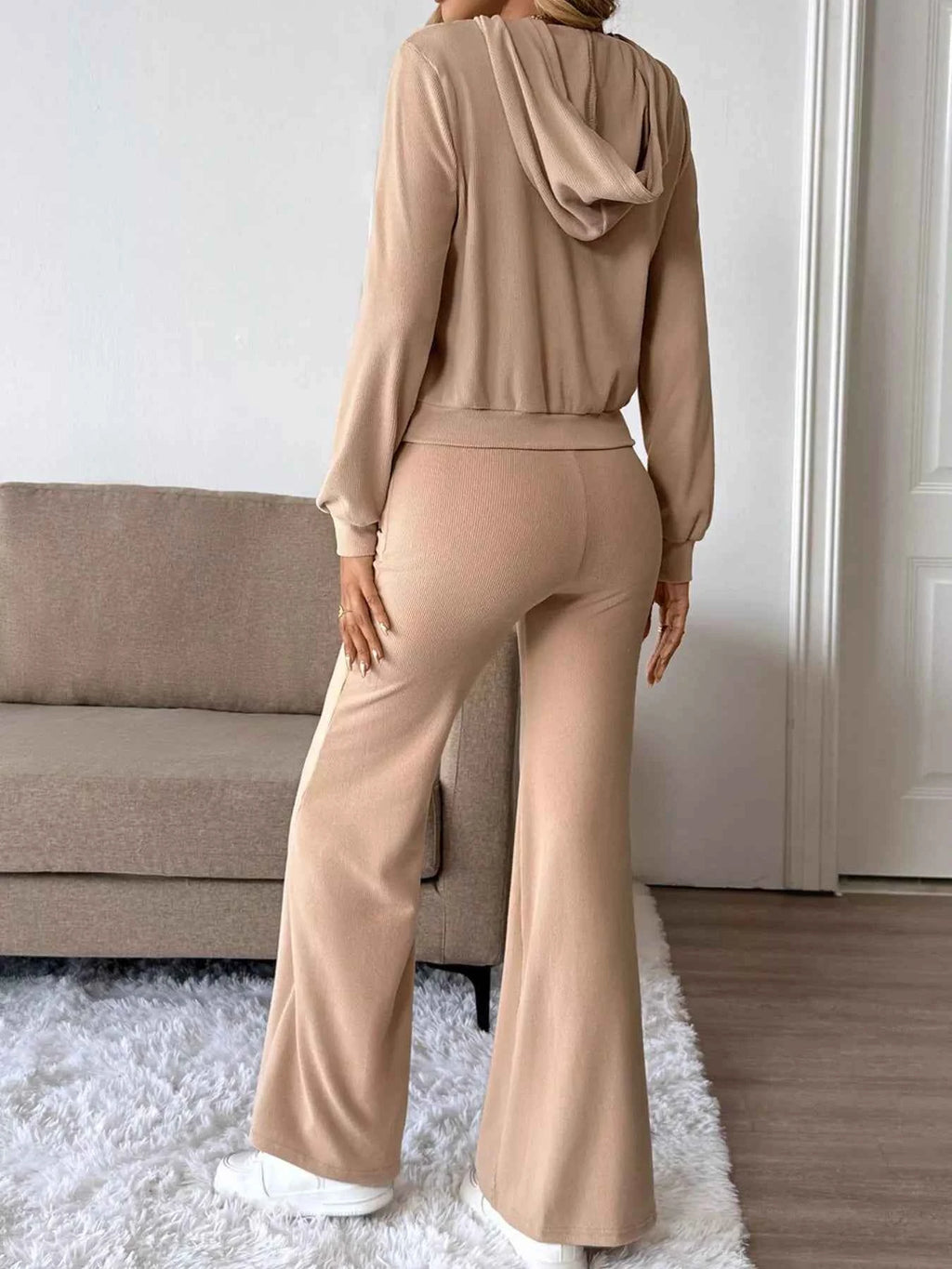 Long Sleeve Hoodie and Pants Set.