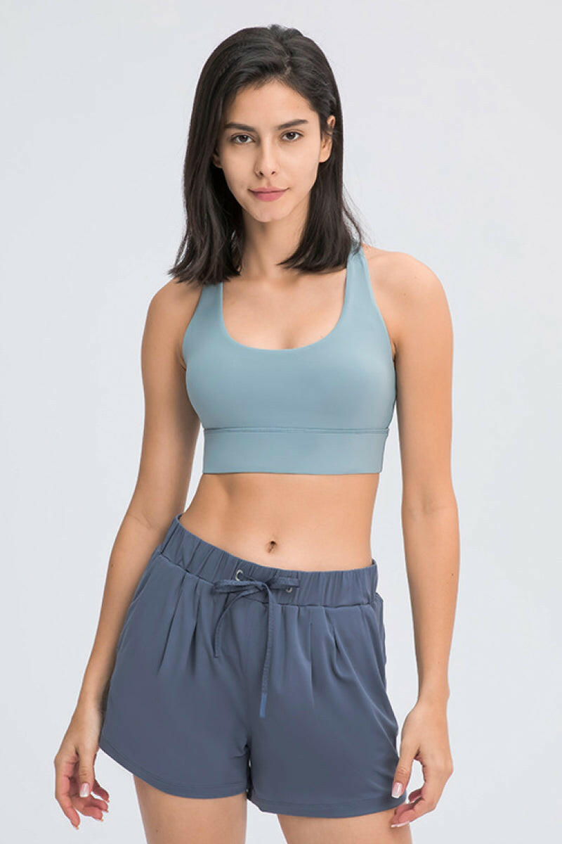 Millennia Eight Strap Sports Bra.