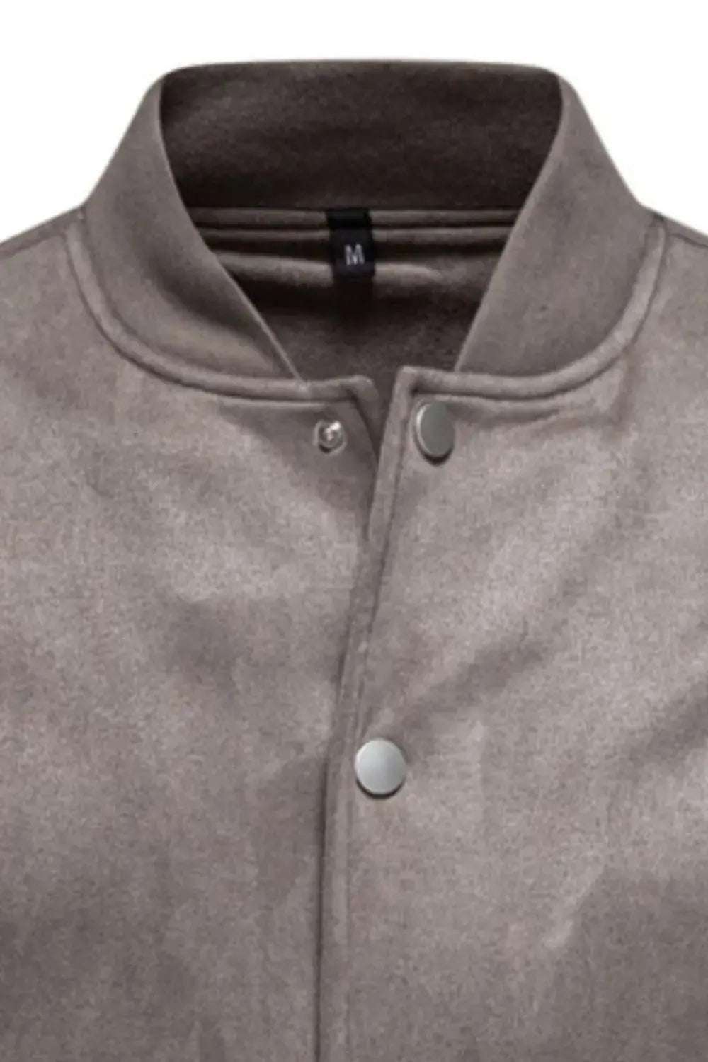 Men's Baseball Collar Snap Down Jacket.