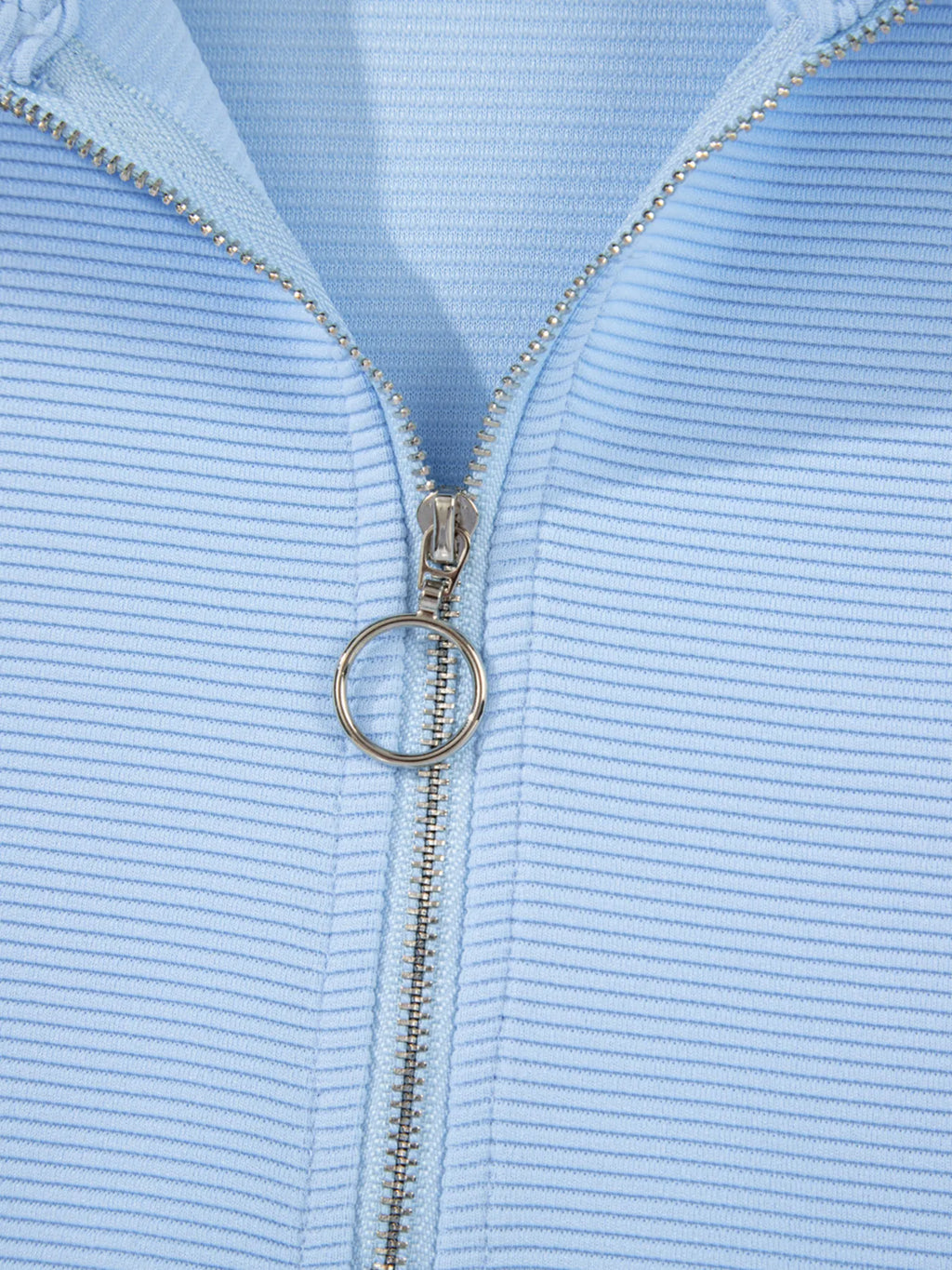 Half Zip Short Sleeve Polo and Shorts Set.