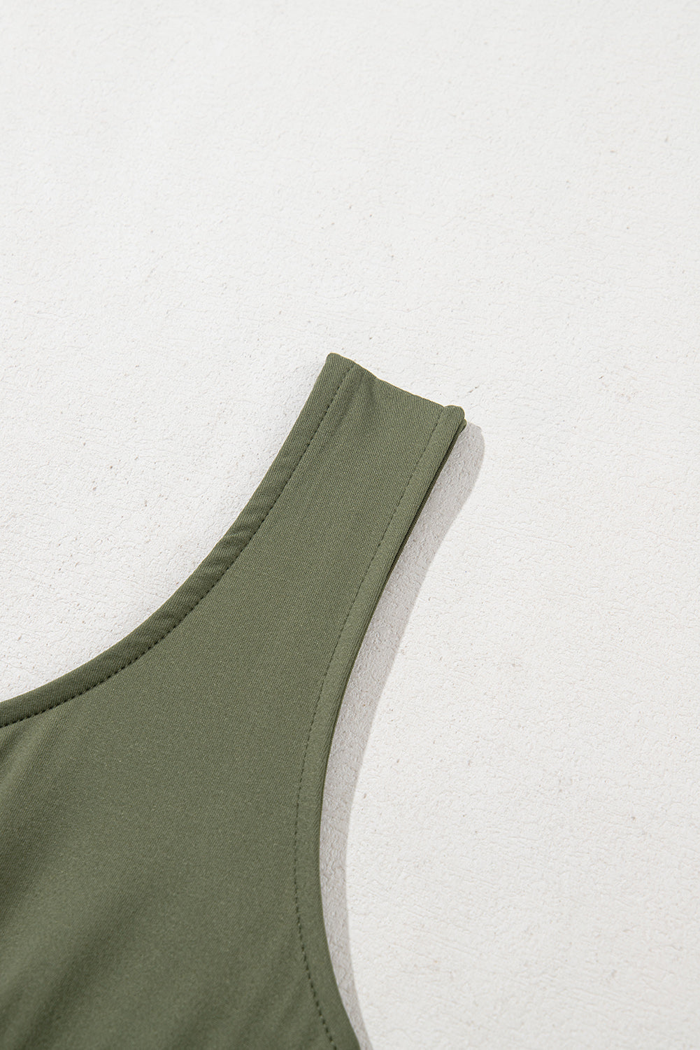 Four Leaf Clover Sleeveless Scoop Neck Flared Split Midi Dress Dear-Lover Dropshipping