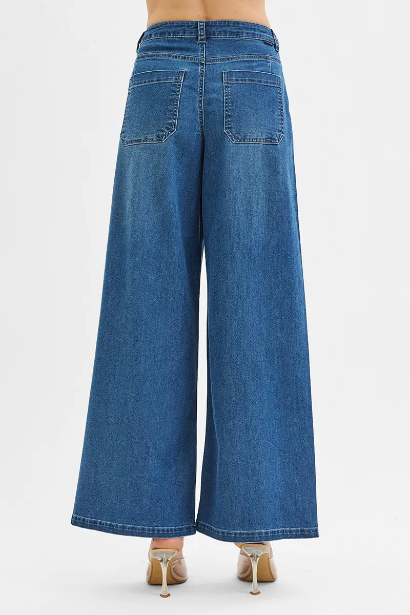 Wide Leg Denim great Look Jeans.