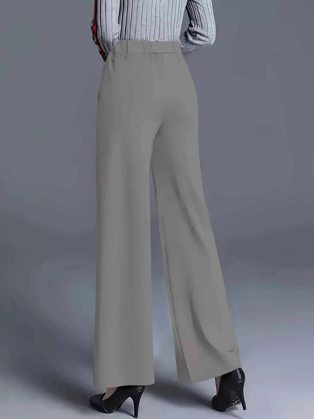 Wide Leg High Waist Pants