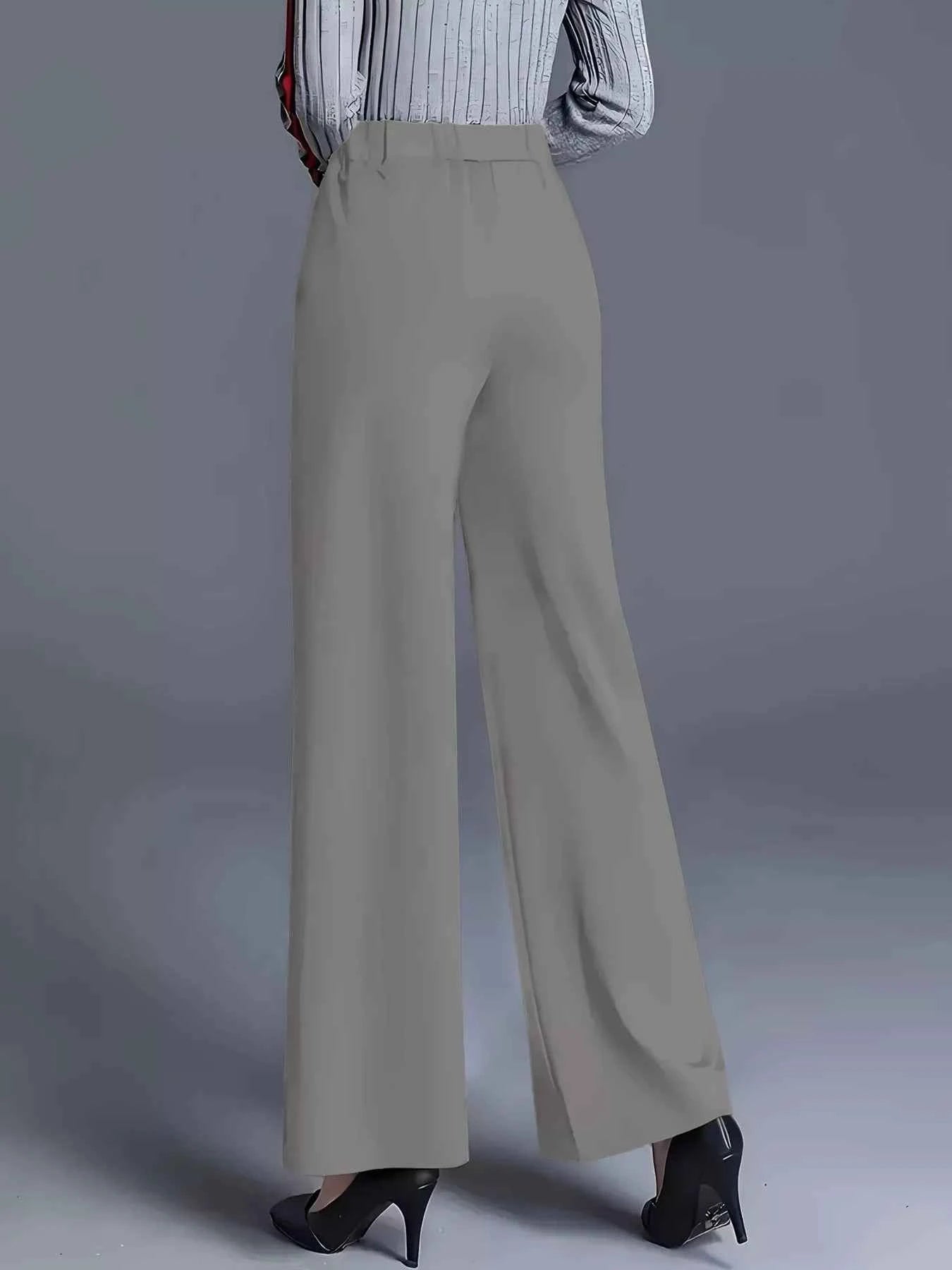 Wide Leg High Waist Pants