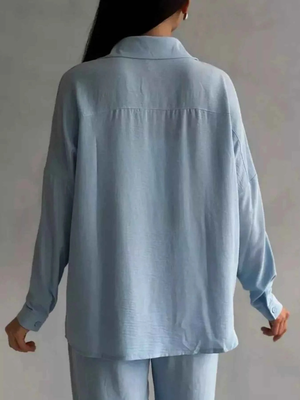 Button Down Shirt and Pants Set