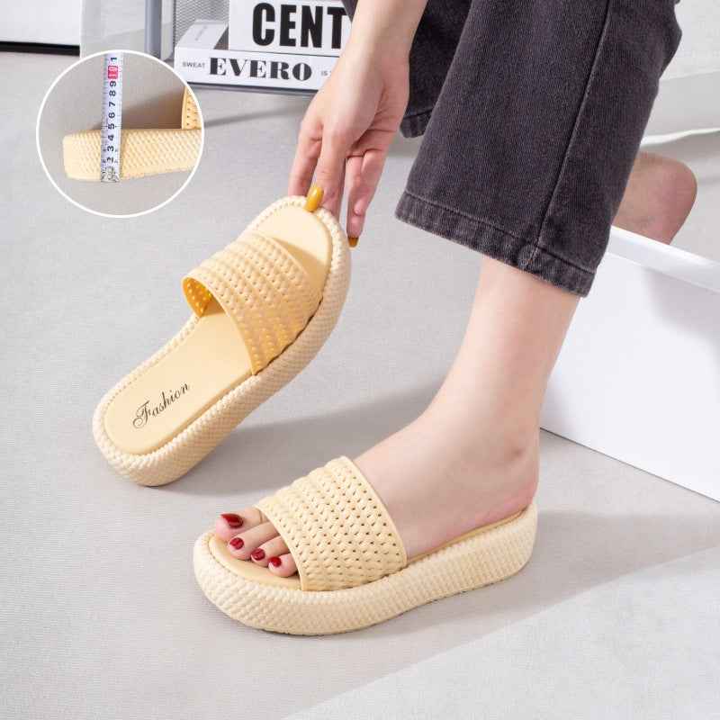 European And American-style Platform Espadrille Sandals For Women