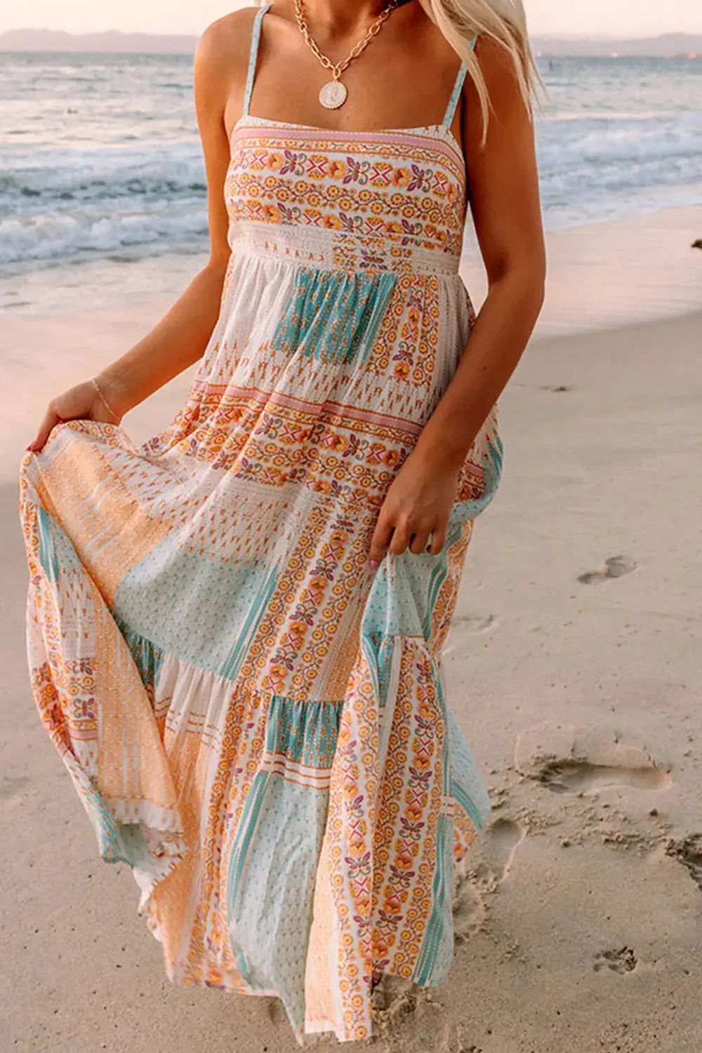 Peachy casual Cami Dress.